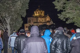 В Севастополе встретили христианскую святыню - Дары волхвов