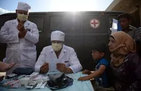 Севастопольские военные медики в третий раз работают в Сирии