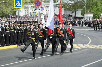 В Севастополе прошёл парад Победы