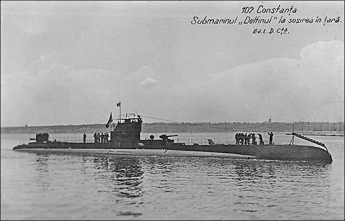 подводная лодка, Delfinul 