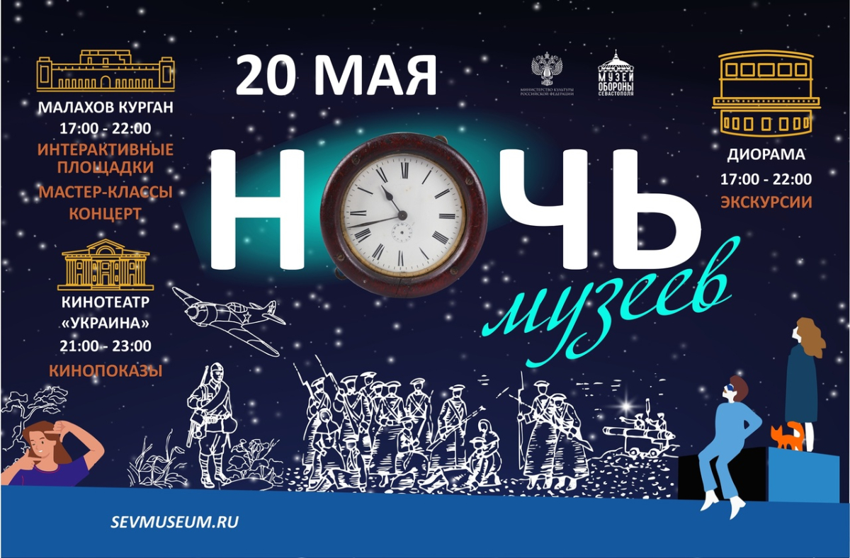 Севастополь ночь музеев 20 мая 2023 список мероприятий полная программа