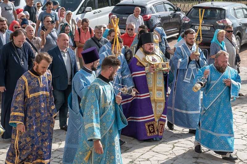 мощи церемония севастополь церковь сергий радонежский 