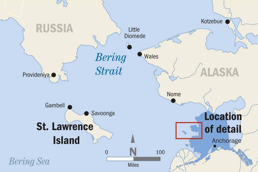 уклонисты россияне берингово море аляска лодка мобилизация призыв побег