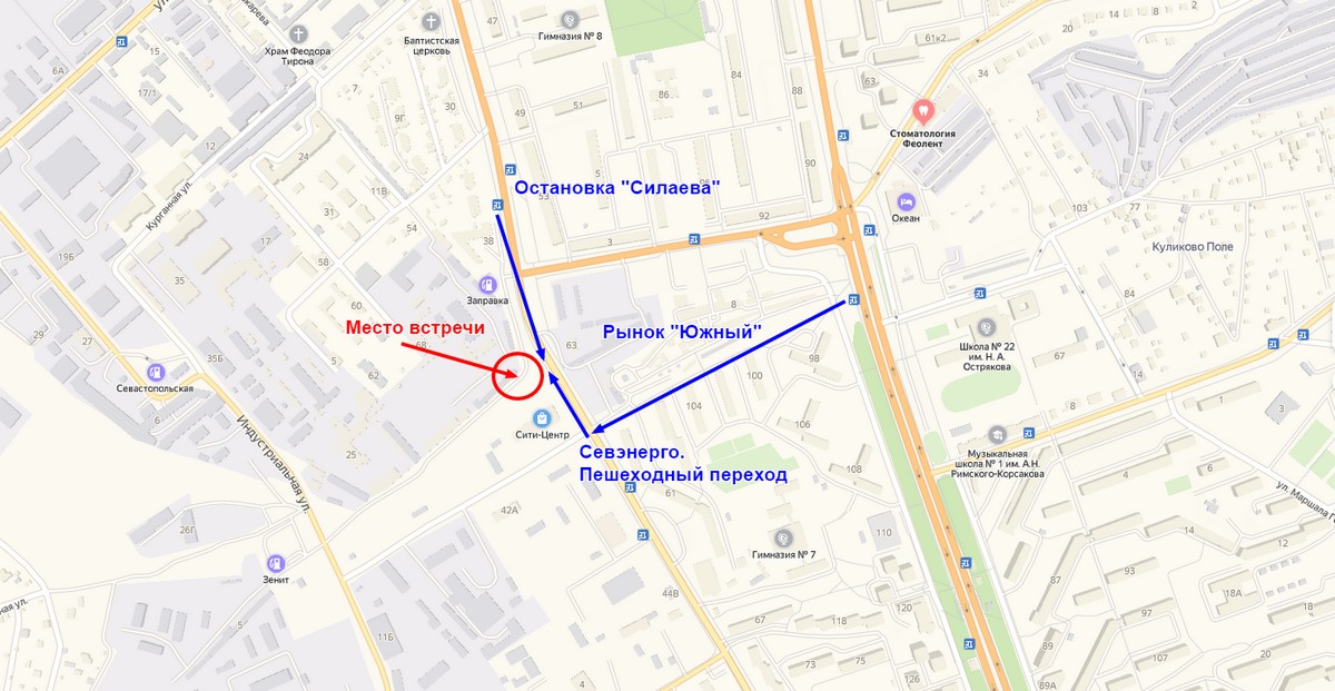 карта субботник севастополь место проведения субботника севсвалки