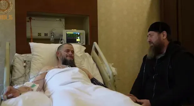 Кадыров объяснил, что делал в больнице в Москве