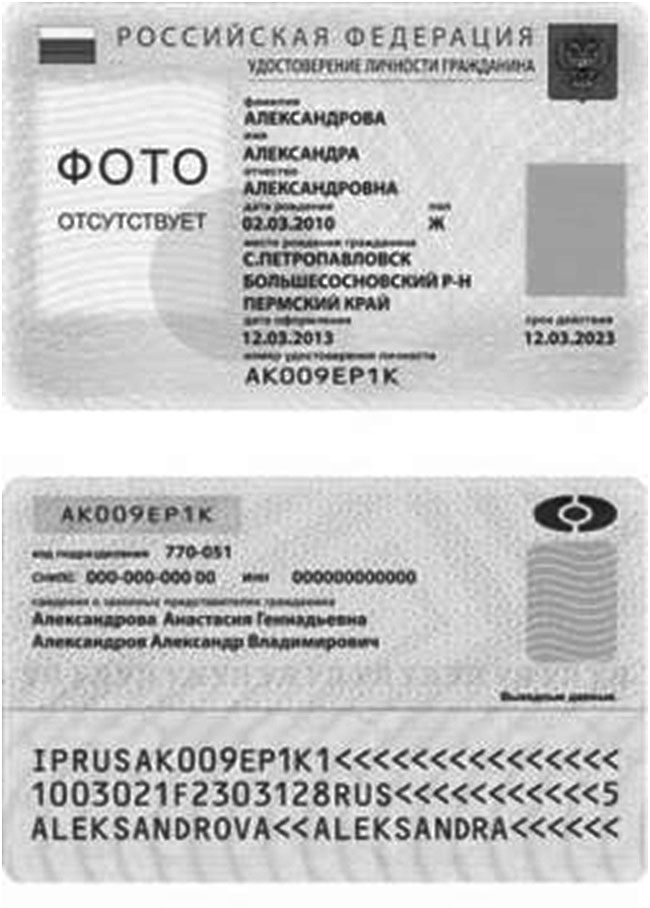 Российская id карта