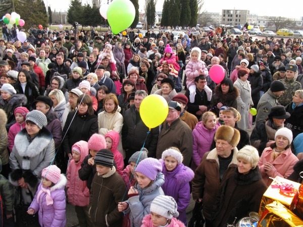 Заполнена народом