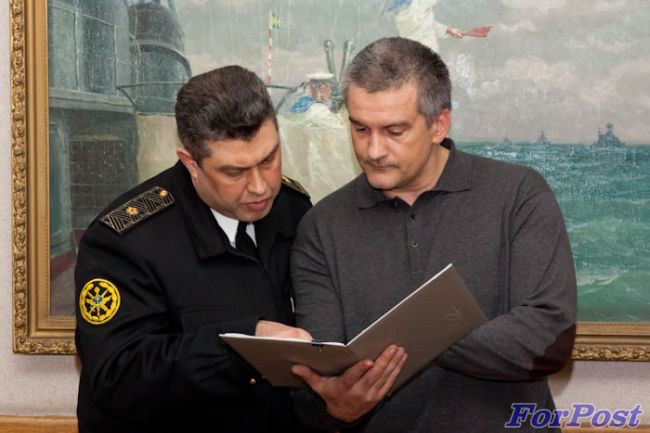 адмирал Березовский принял присгу Крыму