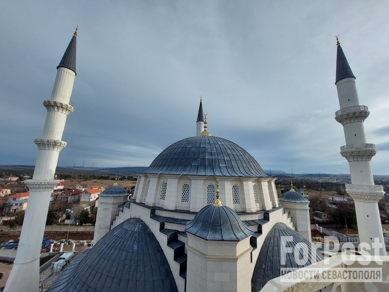 Как идёт строительство Соборной мечети в столице Крыма
