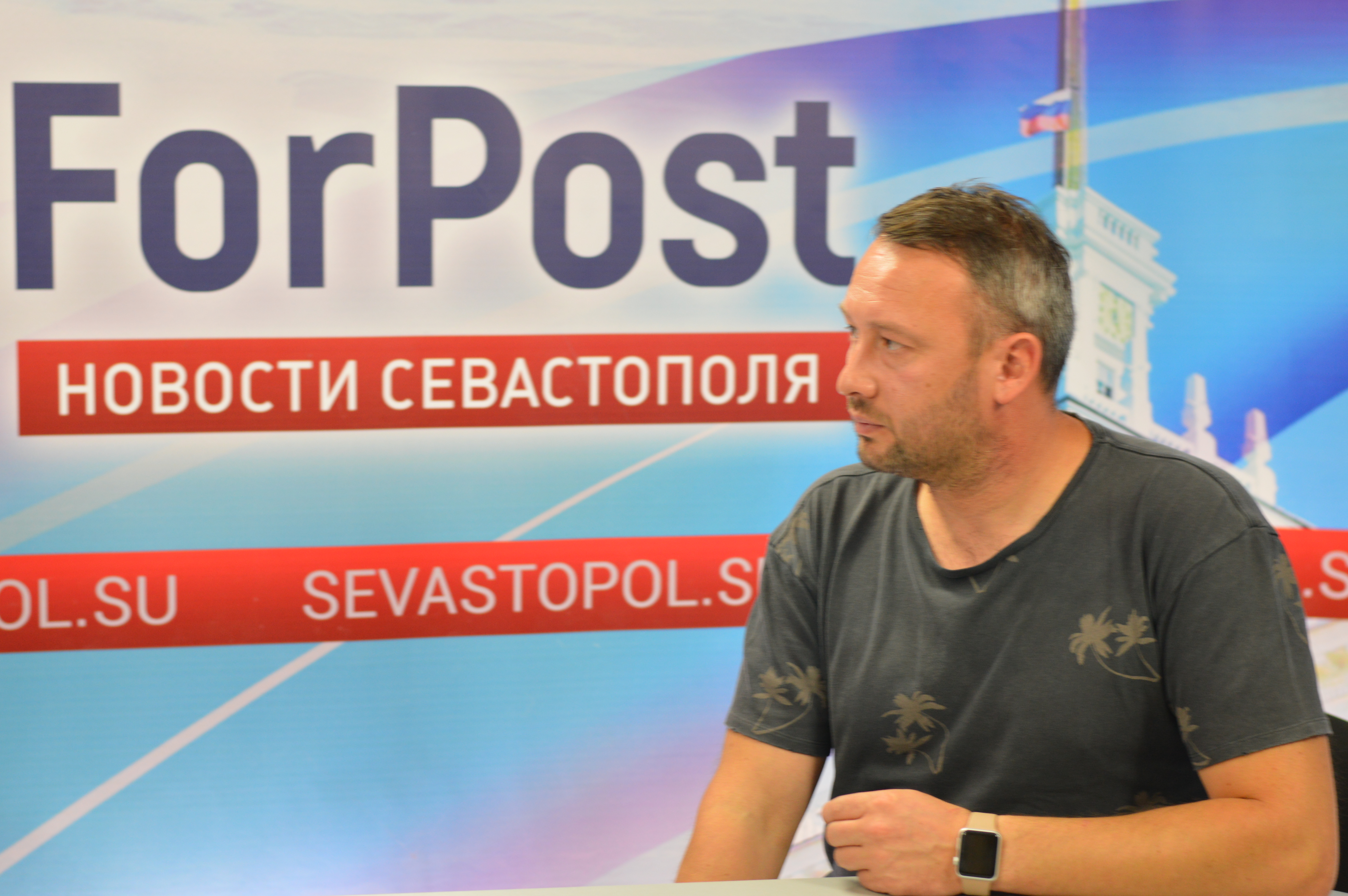 В студии ForPost винодел Павел Швец