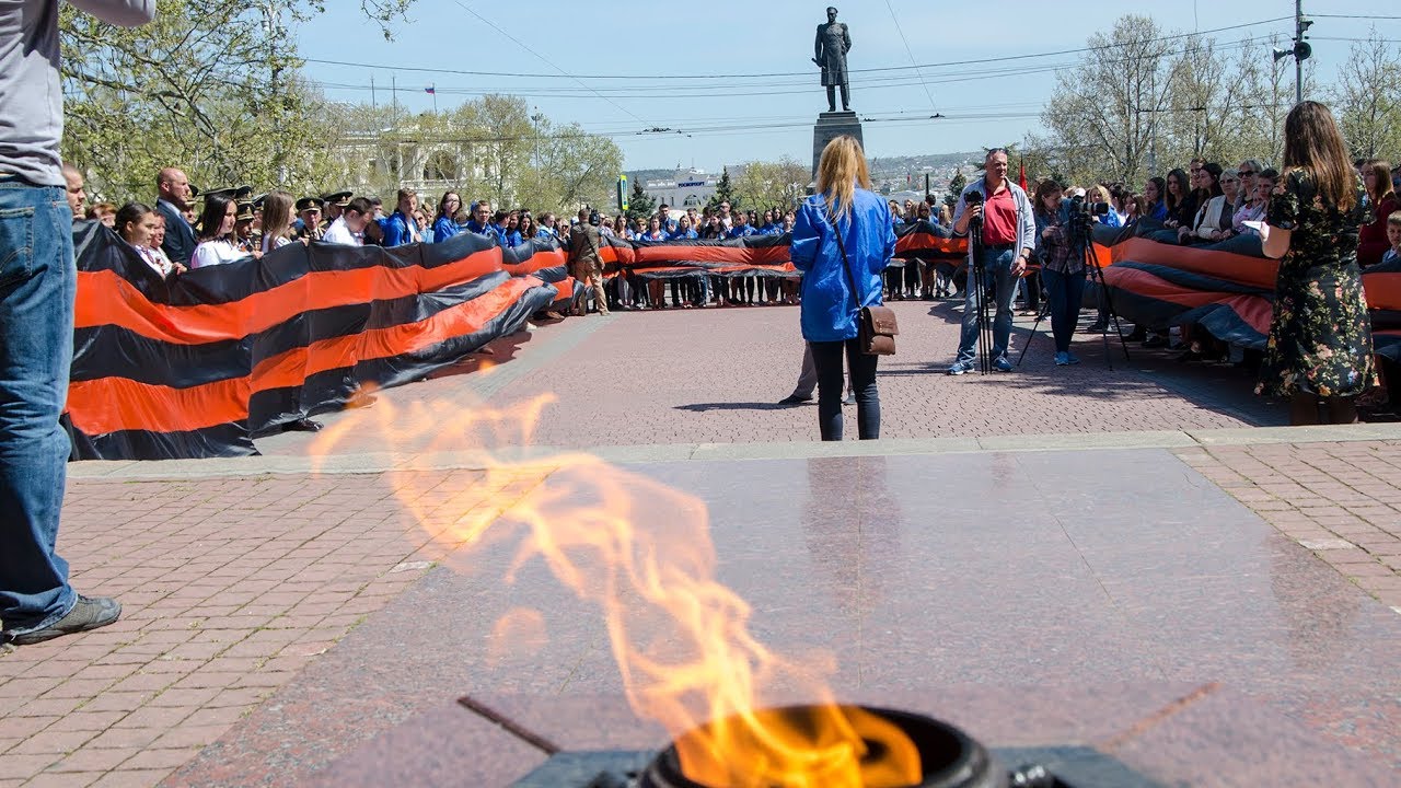 Акция: Георгиевская лента для Севастополя символ национально-освободительного движения