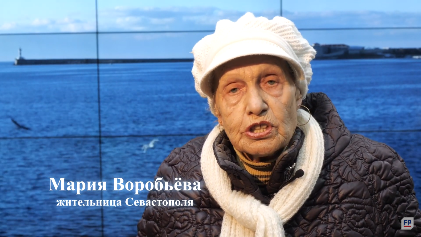 Овсянников пришёл терзать наши святыни - реплика жительницы Севастополя Марии Воробьёвой