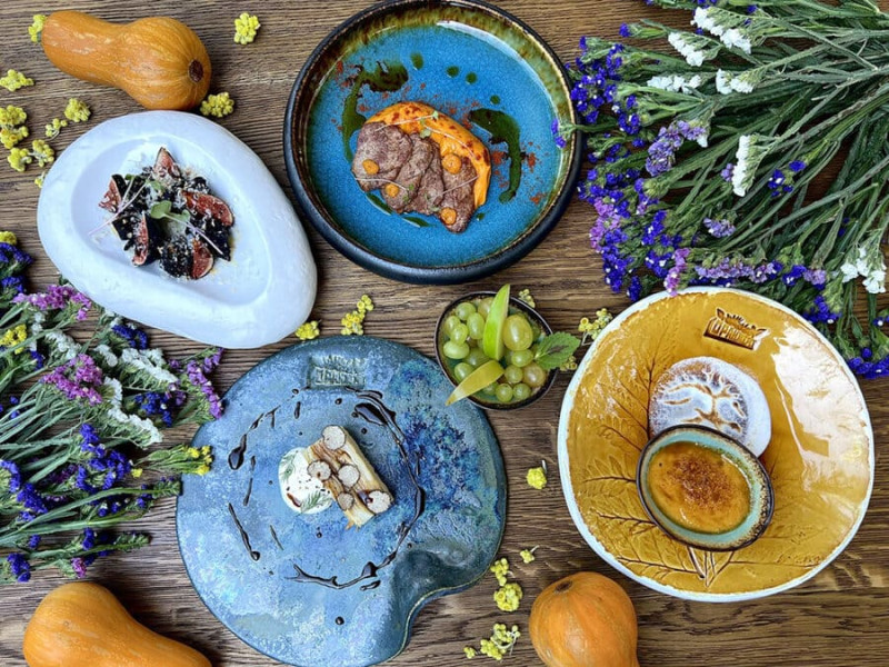 инжир свекла говядина пюре крем-брюле