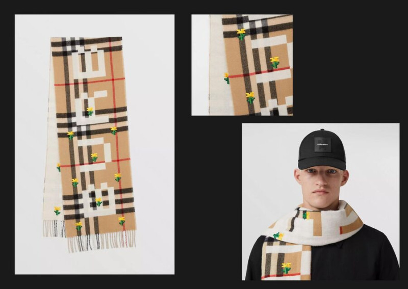 Фирменный шарф Burberry