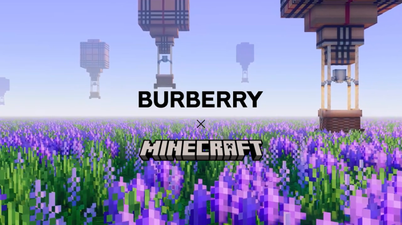 Майнкрафт и бренд Burberry