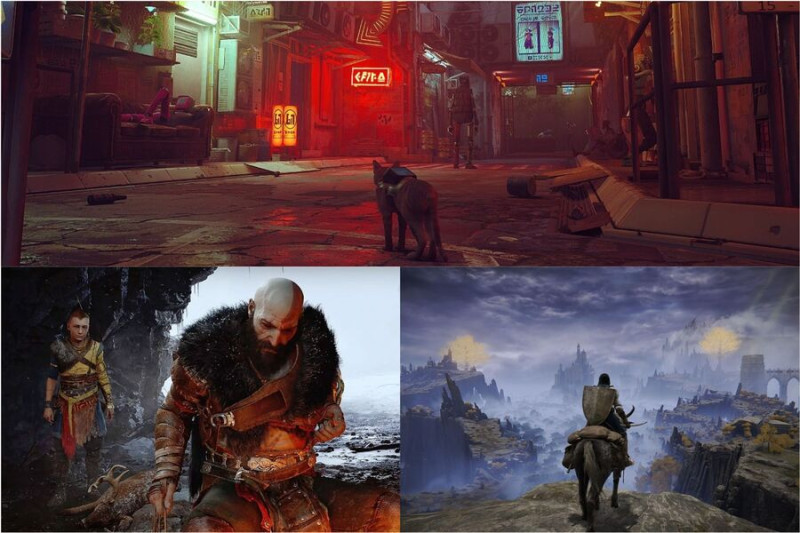 Лучшие игры 2022 Stray God of War Elden Ring