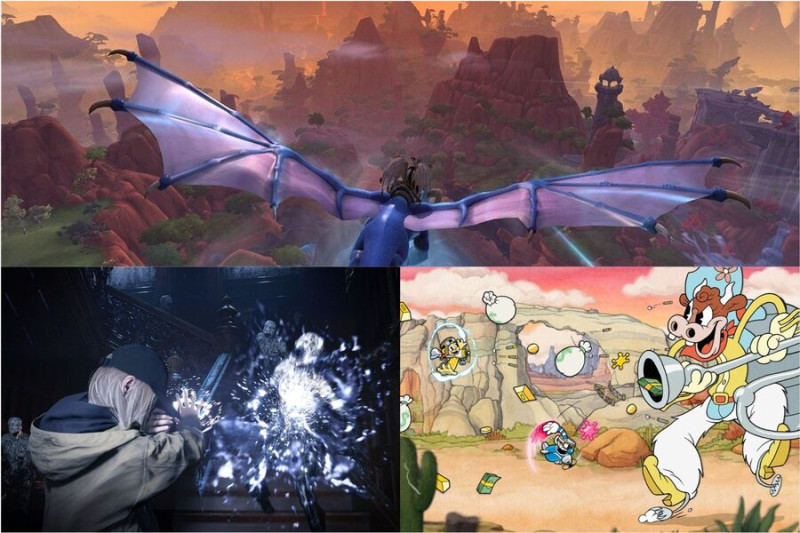 Лучшие дополнения WoW Resident Evil 8 Cuphead