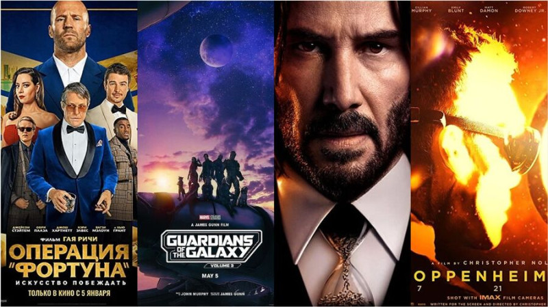 Анонсы 2023 Гай Ричи Джон Уик Стражи Галактики