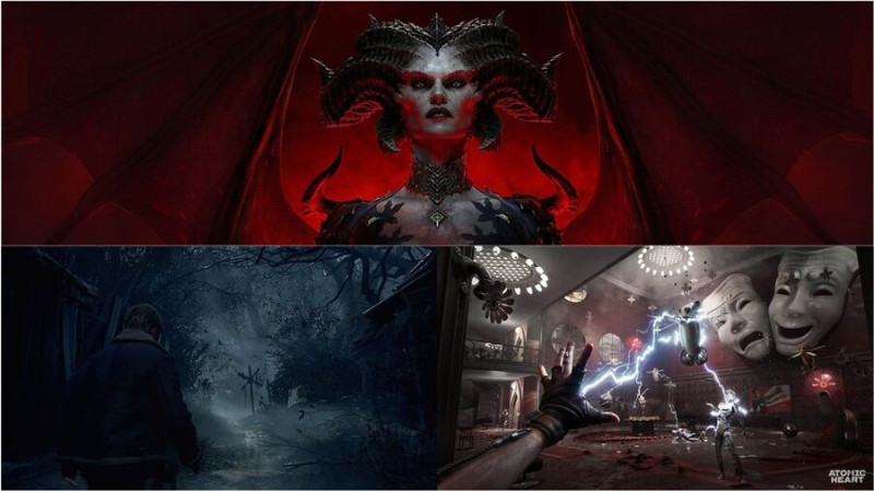 Анонсы 2023 Диабло 4 Atomic Heart