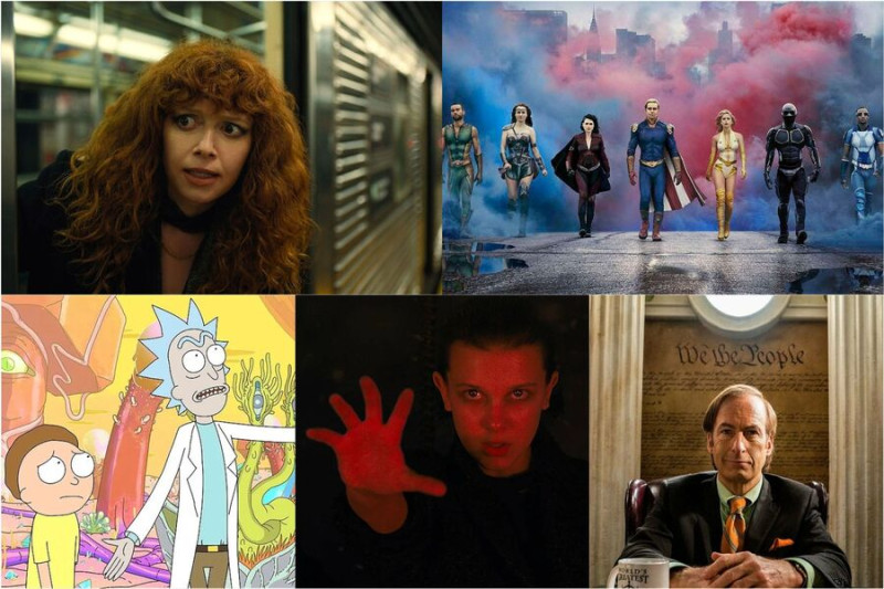 Лучшие фильмы и сериалы Очень странные дела Рик и Морти