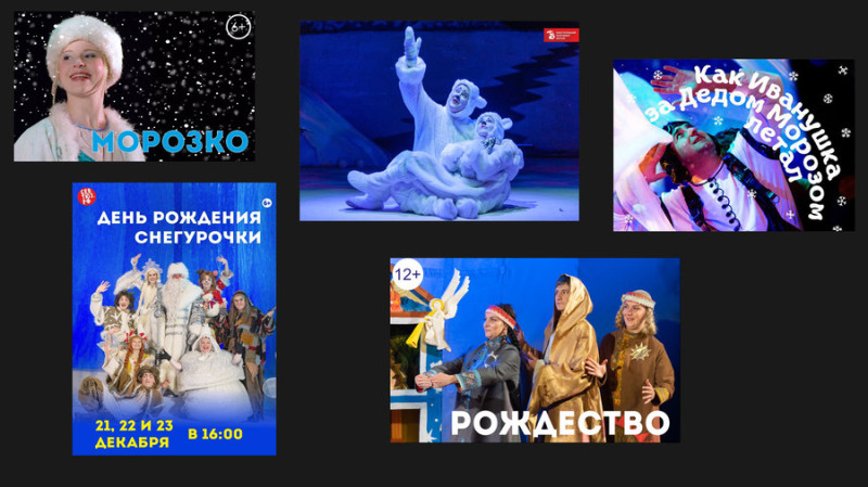Новогодние спектакли для детей