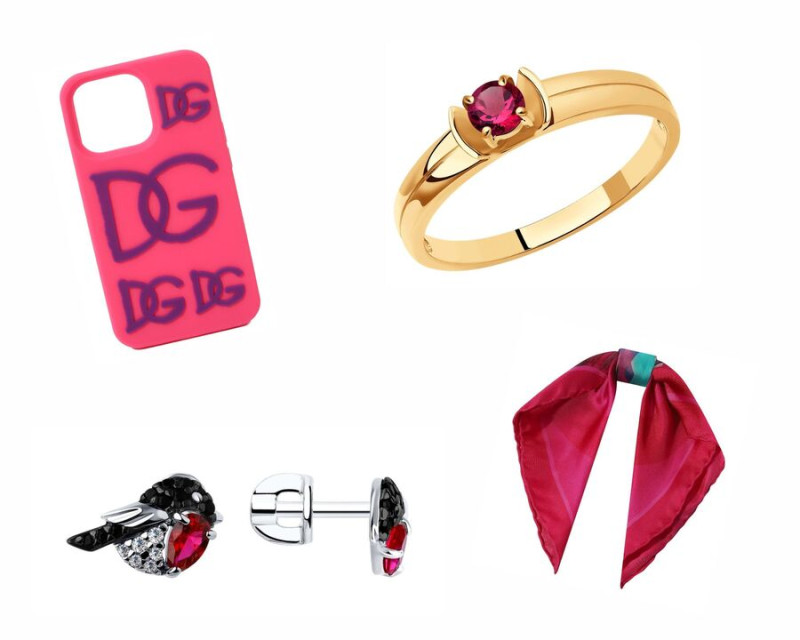 Цвет года малиновый 2023 аксессуары