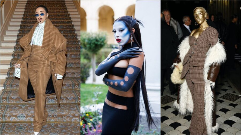 Доджа Кэт неделя моды в Париже 2023