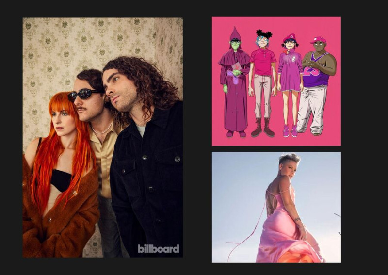 Дайджест музыка 2023 Gorillaz Pink