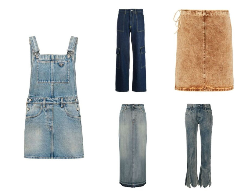 Что носить весной джинсы деним