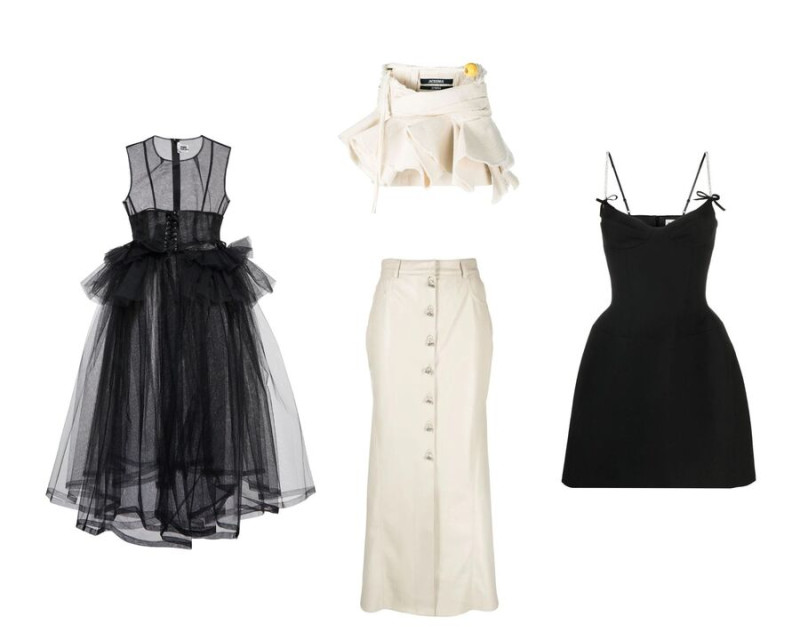 Весна 2023 мода Стелла МакКартни юбки одежда