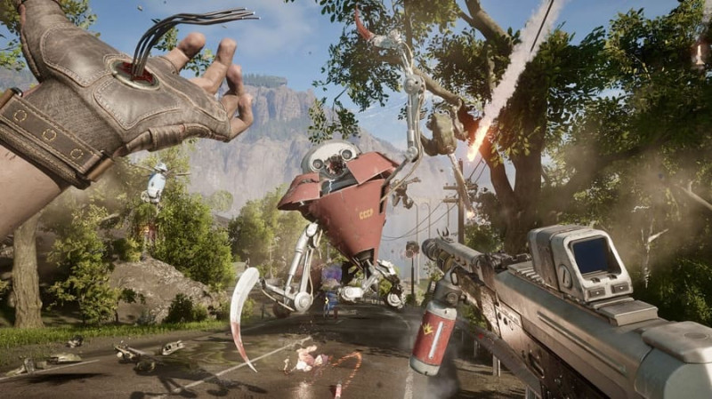 Atomic Heart роботы game