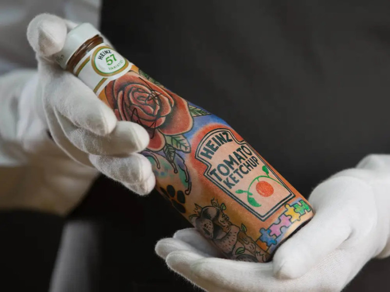 Лимитированный кетчуп heinz