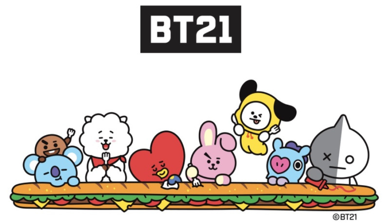 bt21 персонажи бтс