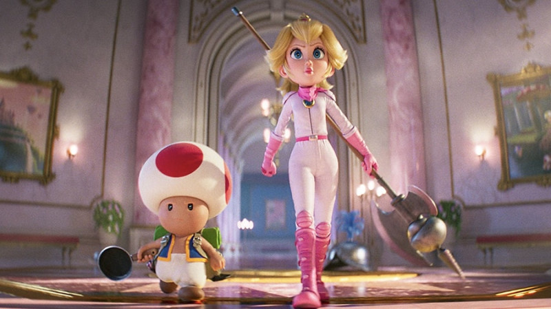 Super Mario Bros принцесса