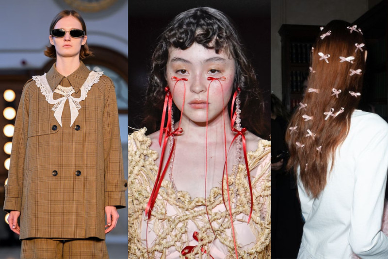 Аксессуары бантики Шанель