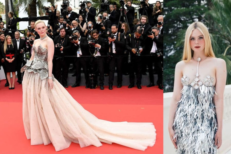 Эль Фаннинг золотая пальмовая ветвь