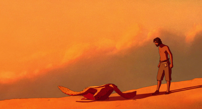 Красная черепаха Миядзаки