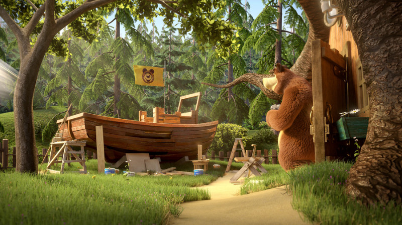 Маша и медведь скажите ой