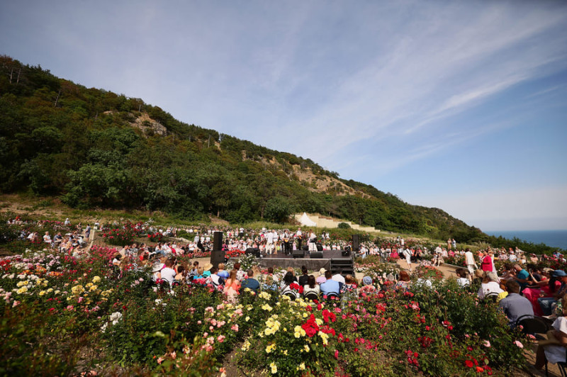 Никитский ботанический сад цветы