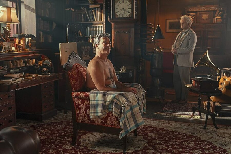 Благие знамения актеры