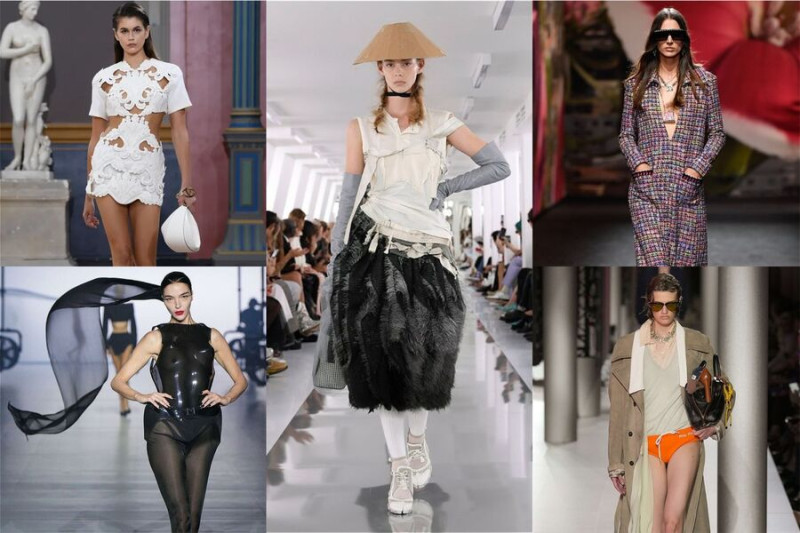 Valentino Mugler Margiela Chanel Miu Miu