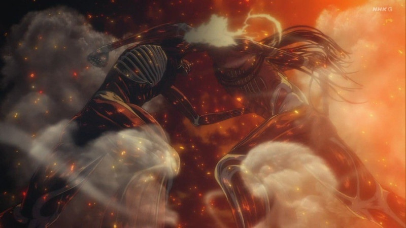 Аниме атака титанов