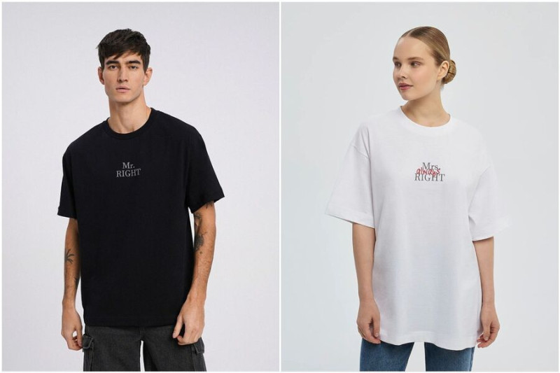 Парные футболки 14 февраля