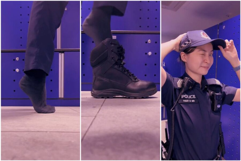 Полиция Сингапура Барби