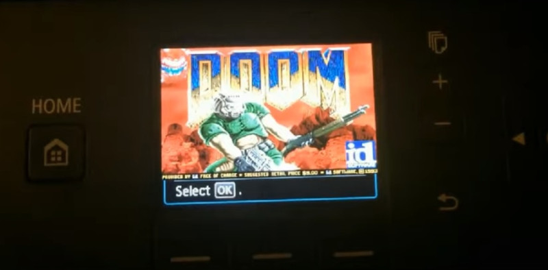 Дум на принтере