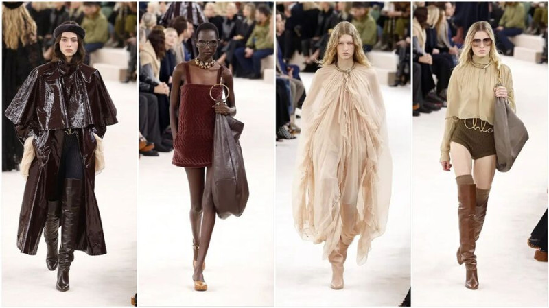 Неделя моды в Париже chloe