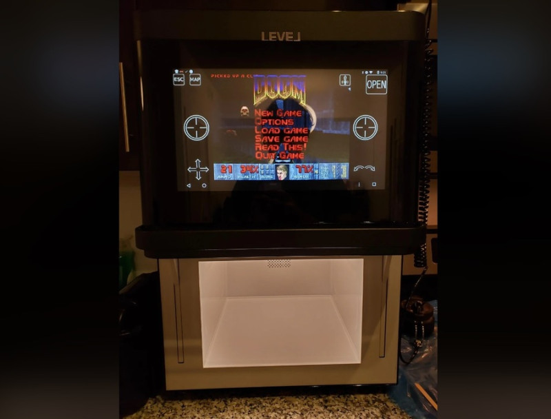 Doom на микроволновке