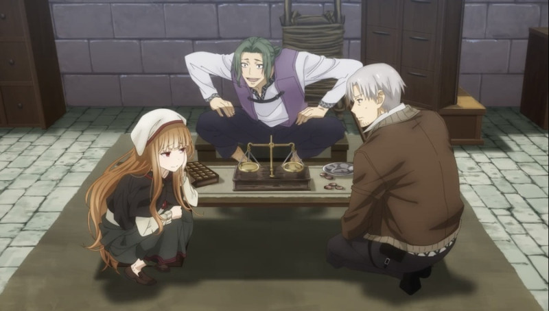 Spice and wolf аниме ранобэ