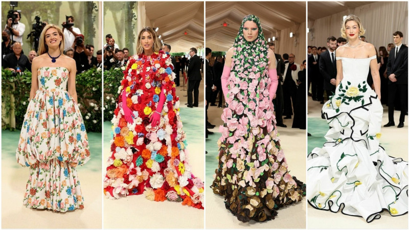 Met Gala 2024 платья образы тема