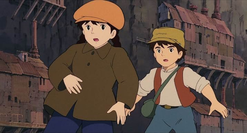 Небесный замок Лапута Миядзаки